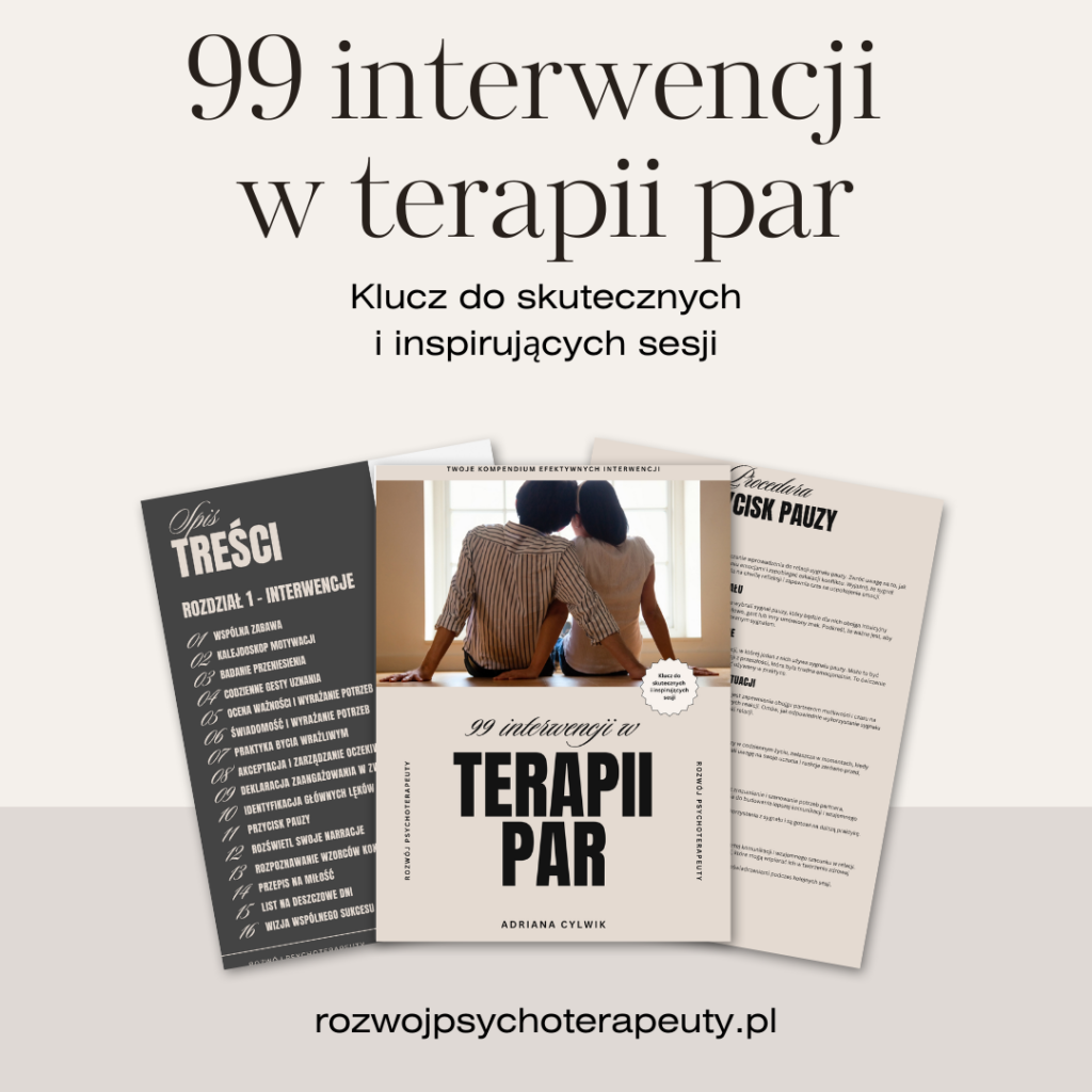 Interwencje w psychoterapii par